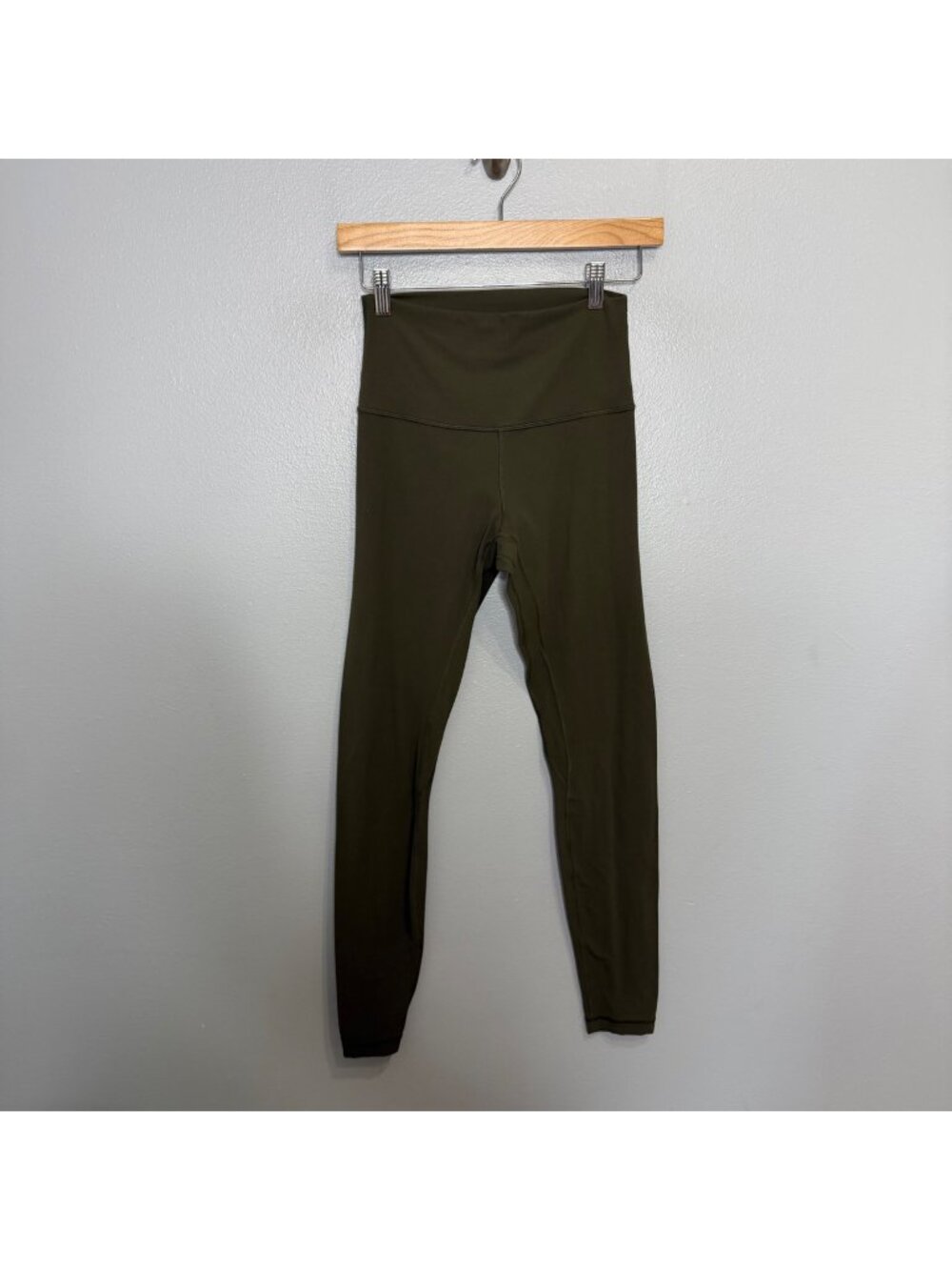LULULEMON Align Pant Full Length 28" in Dark Olive size 6